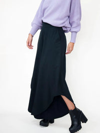 Pantalón Para Mujer Palazzo Con Bota Asimétrica  - Emilia