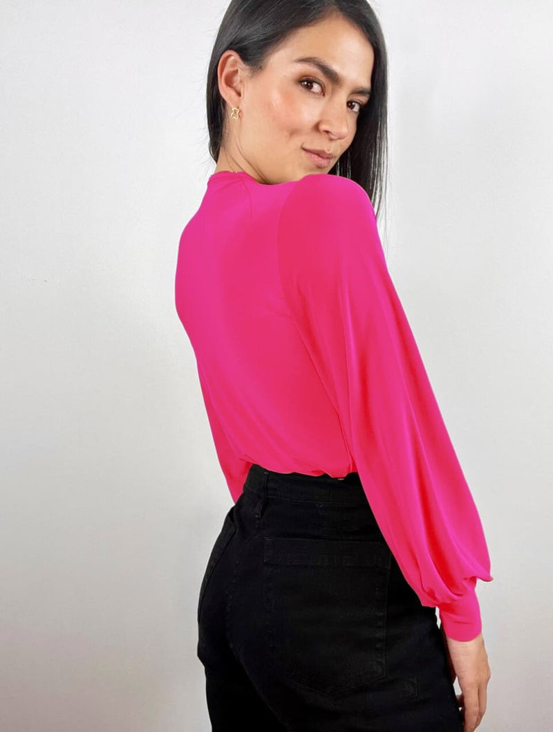 Blusa rosa best sale fucsia mujer