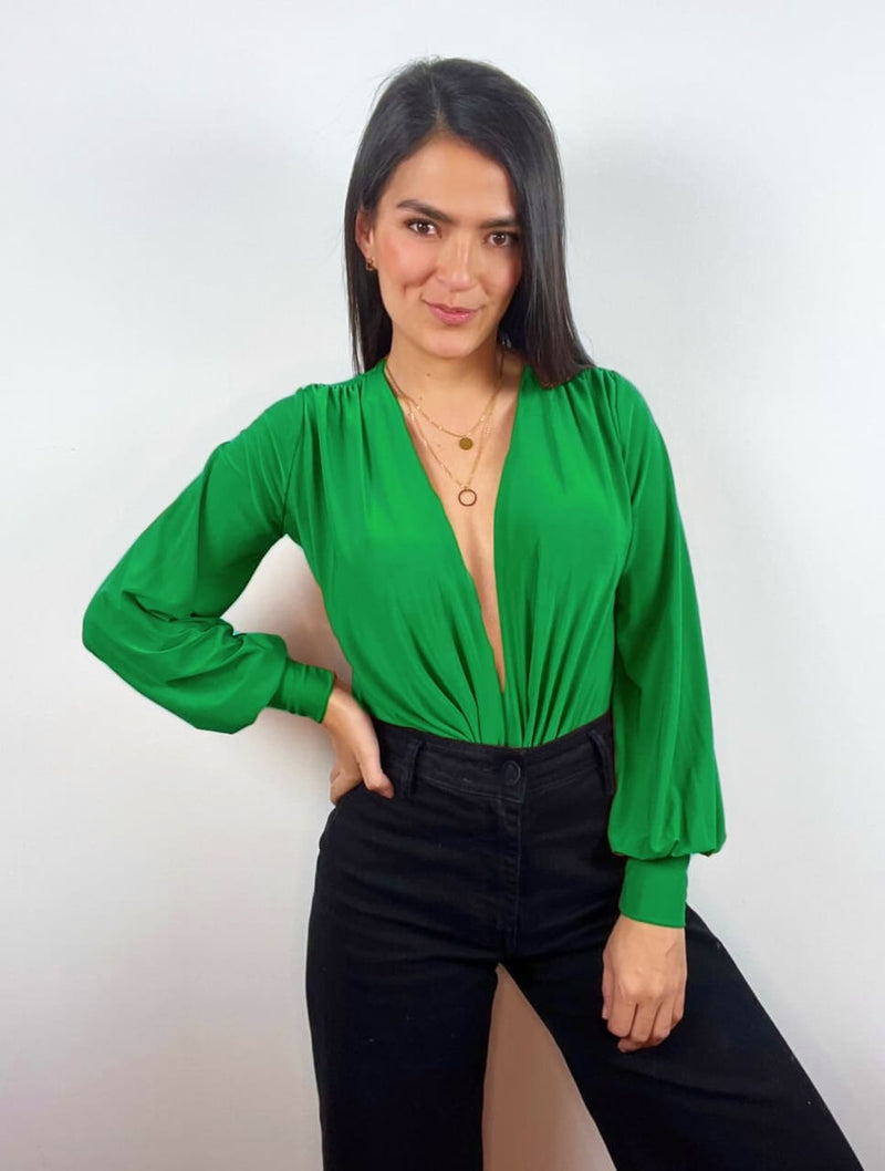 Verde blusa online