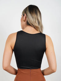 Body para Mujer Cuello Redondo Manga Sisa - Simona