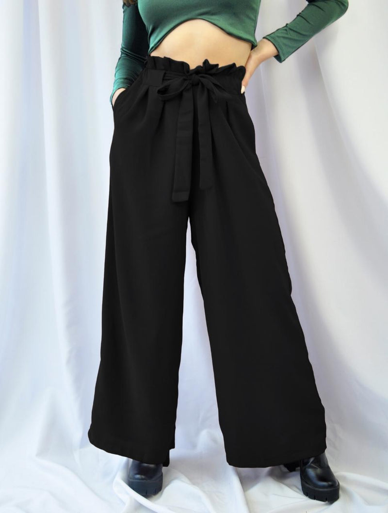 Pantalón Negro Mujer Tiro Alto - Pipa – Tienda MCP
