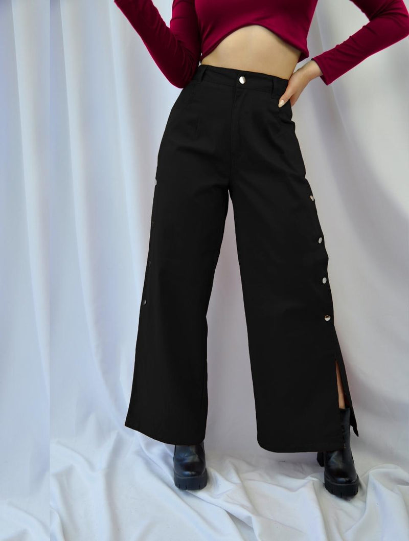 Pantalón para Mujer Negro Tipo Cargo - Cargo Pants – Molgoa