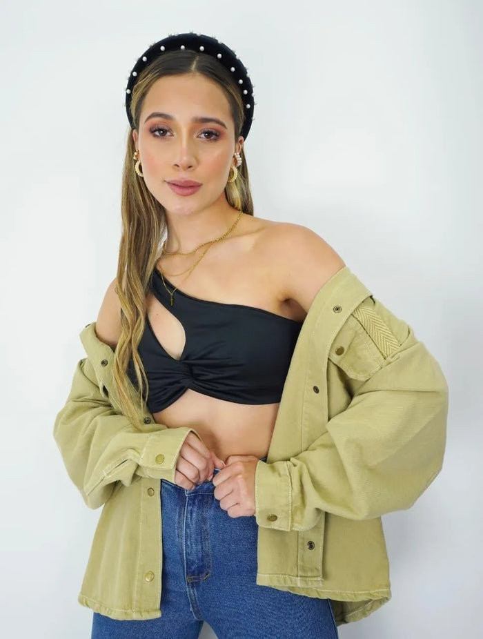 Chaqueta para Mujer Camel Denim - Macarena Camel