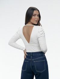 Body Para Mujer Cuello V The Barcelona Exclusivo Estilo