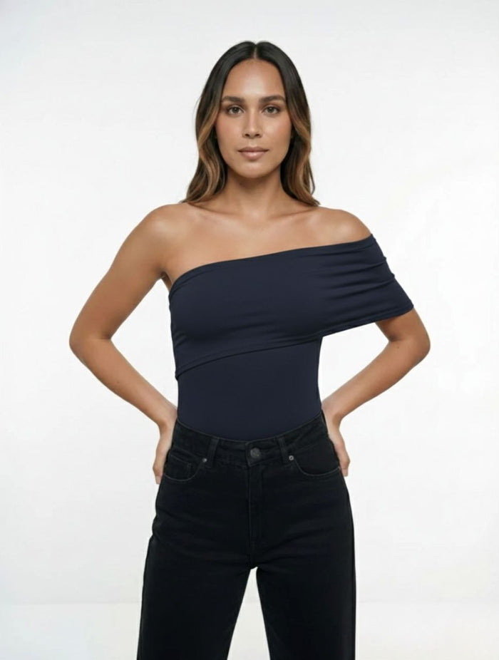 Body para Mujer Escote Strapless con Banda Penelope Colombiano Detalle