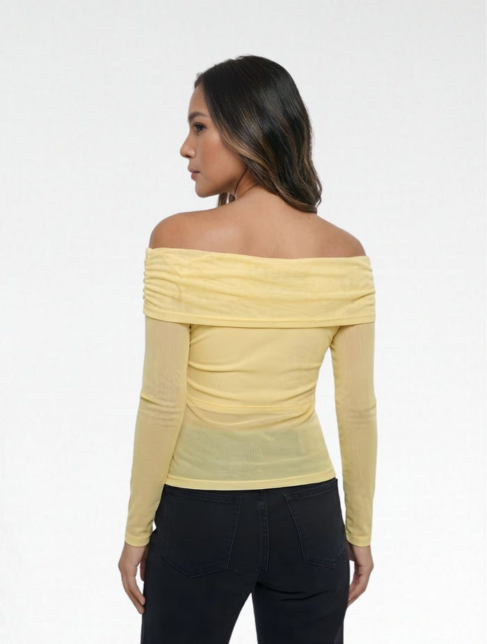 Blusa Mesh Malla The Promise Colombiano Estilo