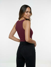 Body para Mujer Cuello Redondo Manga Sisa - Simona