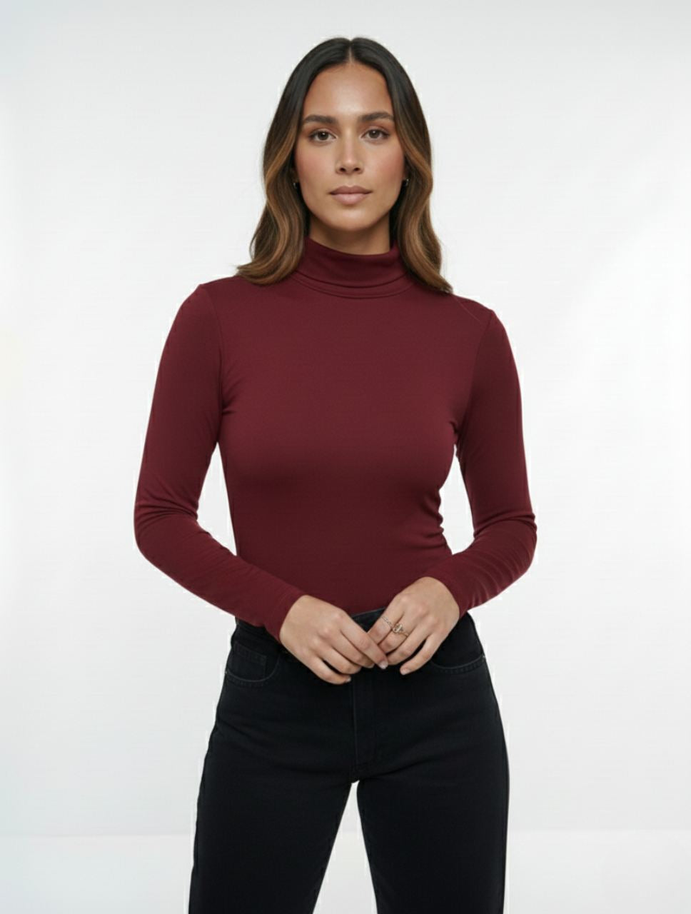 Body Para Mujer Cuello Medio Cleo Colombiano Edición