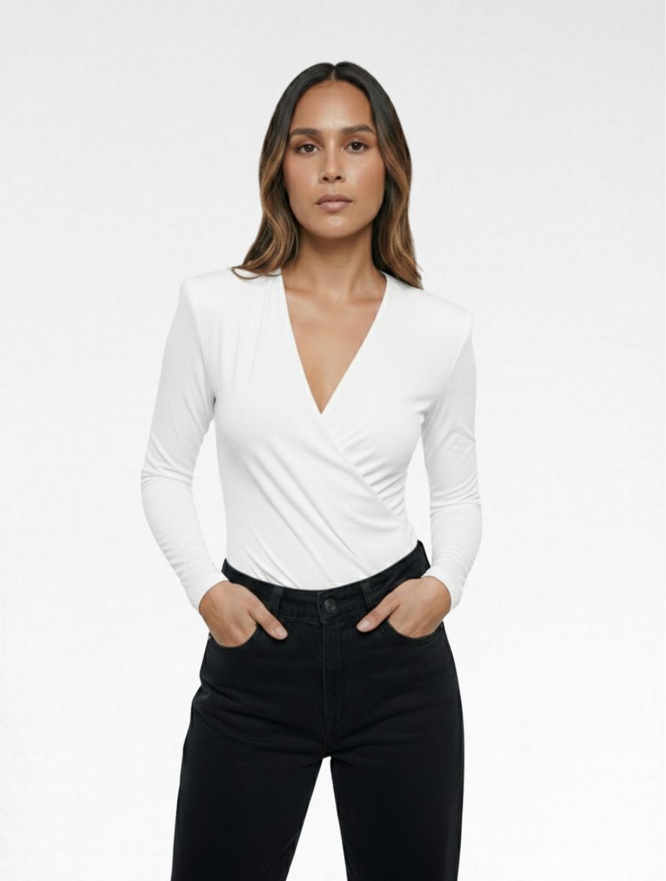 Body Para Mujer Cruzado The Clay Colombiano Diseño