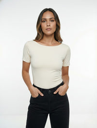 Body para Mujer Manga Corta Antoniette Colombiano Edición