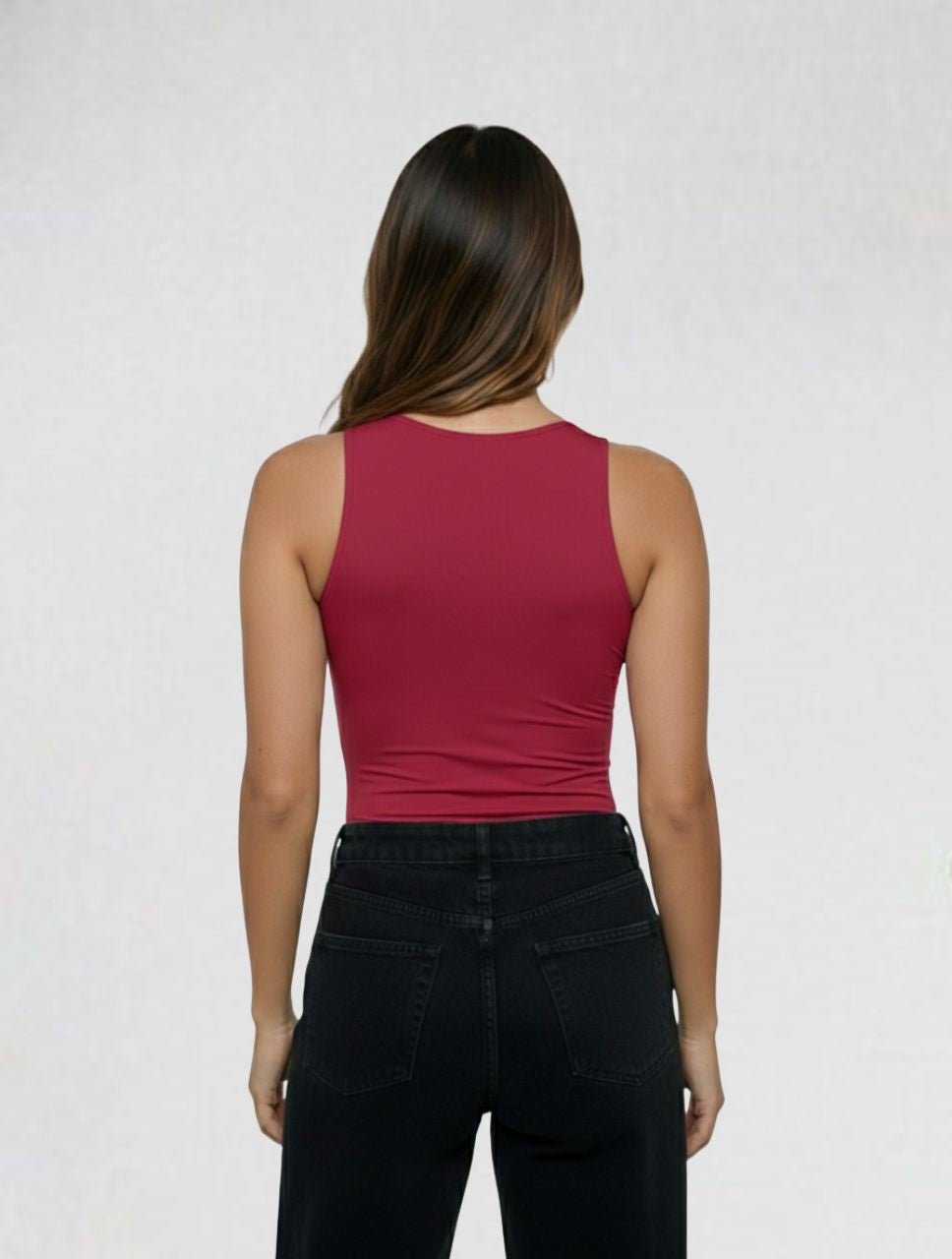 Body para Mujer Cuello Redondo Manga Sisa - Simona