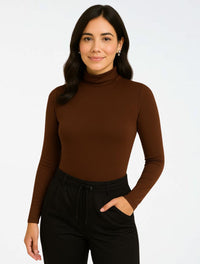 Body para mujer cuello medio - Cleo