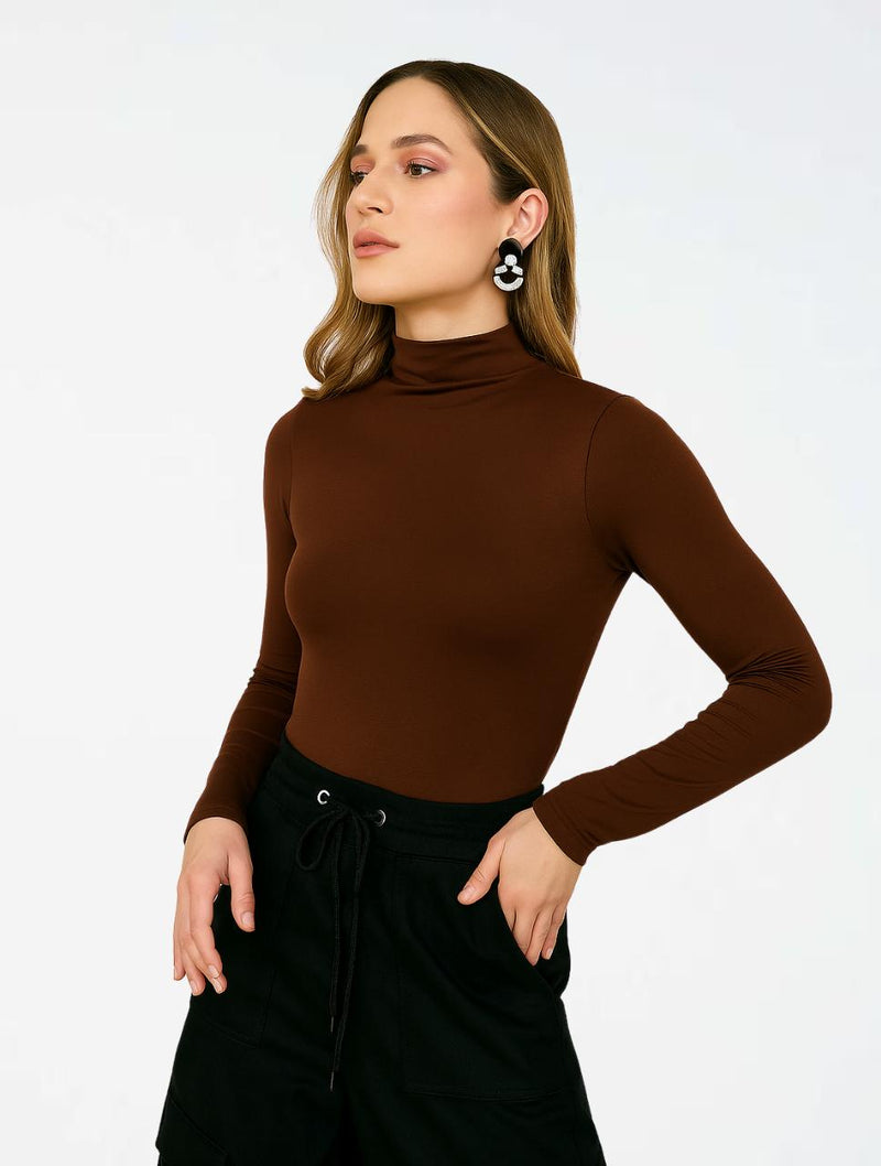 Body para mujer cuello medio - Cleo