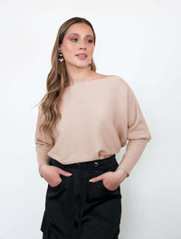 Suéter para Mujer Cuello Bandeja - Samba
