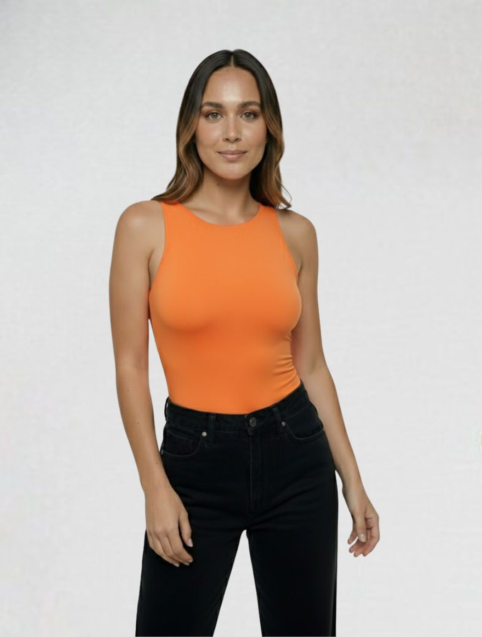 Body para Mujer Cuello Redondo Manga Sisa - Simona