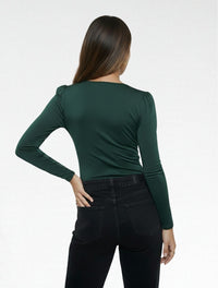 Body Para Mujer Cruzado The Clay Premium Textura