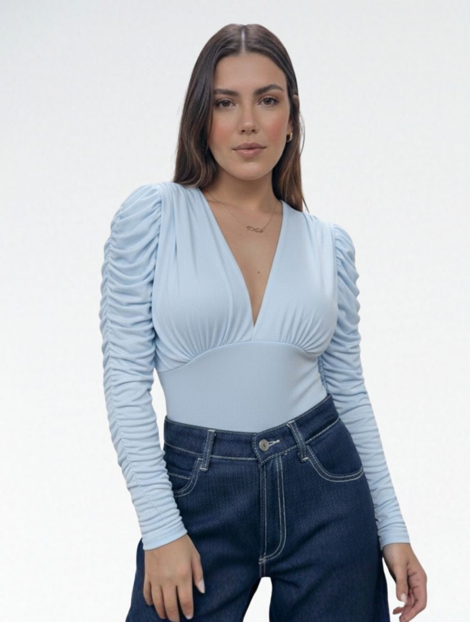 Body Para Mujer Cuello V The Barcelona Colombiano Look