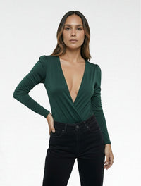 Body Para Mujer Cruzado The Clay Elegante Look