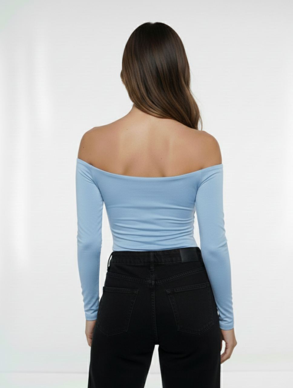 Body para Mujer Cuello Bandeja Manga Larga - Lauren