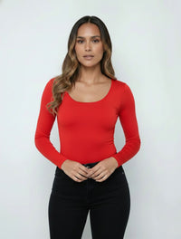 Body para Mujer Escote Redondo Manga Larga Tahiti Original Edición