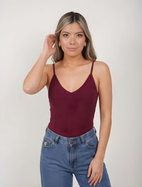 Body Para Mujer Manga Siza Tiras Finas The Pulse Colombiano Look