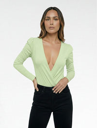 Body Para Mujer Cruzado The Clay Artesanal Acabado