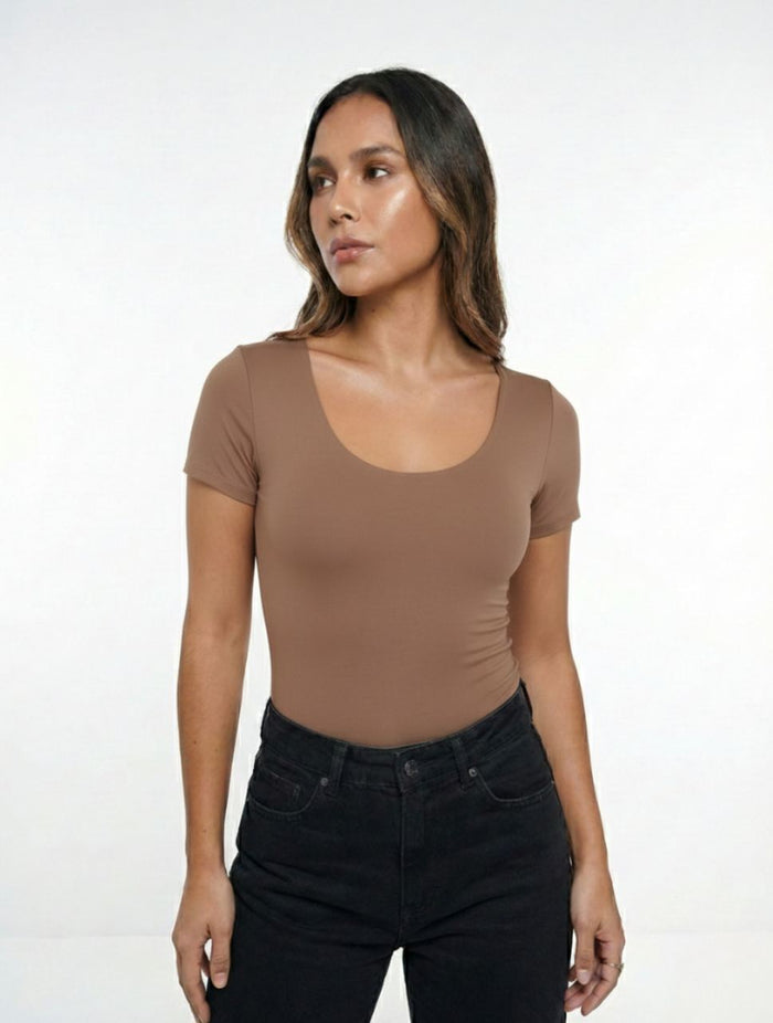 Body para Mujer Cuello Redondo The Dapper Elegante Look