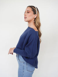 Suéter para Mujer Cuello Bandeja - Samba