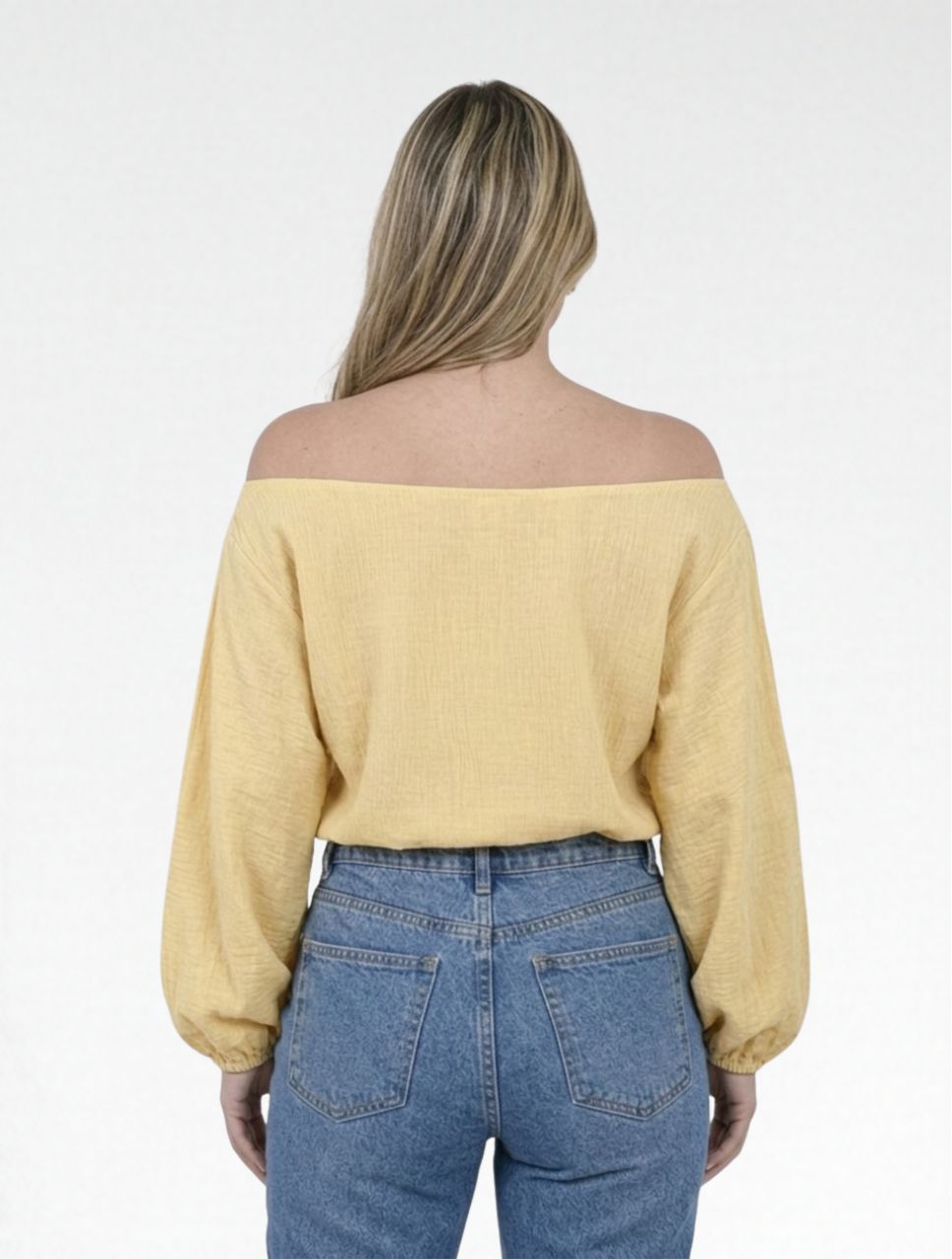 Blusa para Mujer Manga Larga Bombacha The Aura Original Estilo
