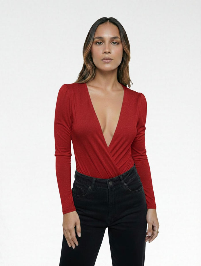 Body Para Mujer Cruzado The Clay Colombiano Estilo