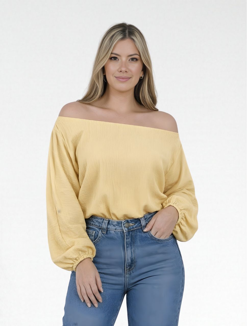 Blusa para Mujer Manga Larga Bombacha The Aura Colombiano Diseño