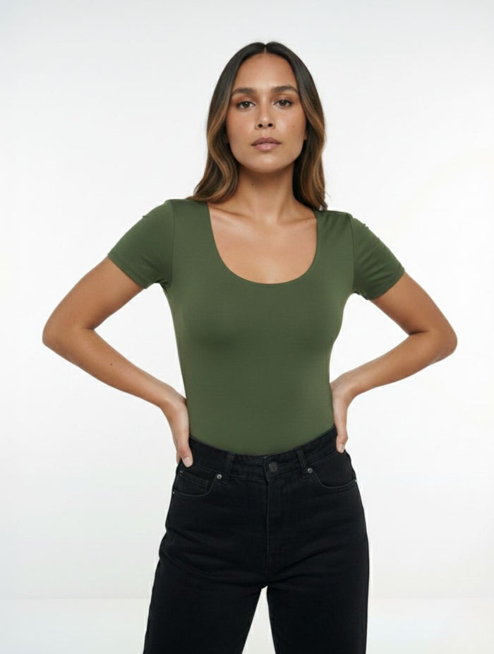 Body para Mujer Cuello Redondo The Dapper Colombiano Look