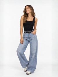 The Navy Blusa