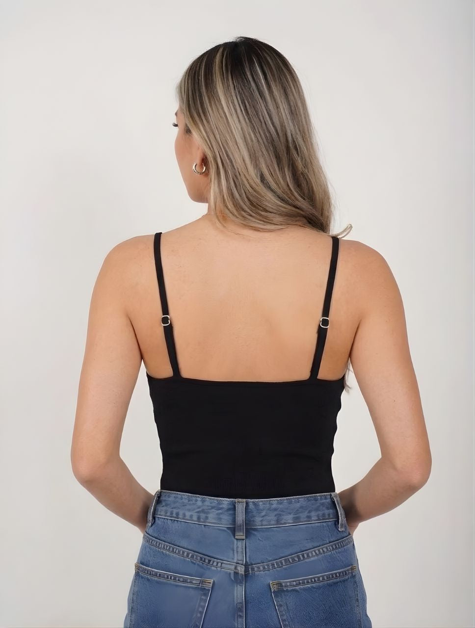 Body Para Mujer Manga Siza Tiras Finas The Pulse Exclusivo Estilo