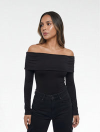 Body para Mujer Cuello Bandeja Manga Larga - The Local