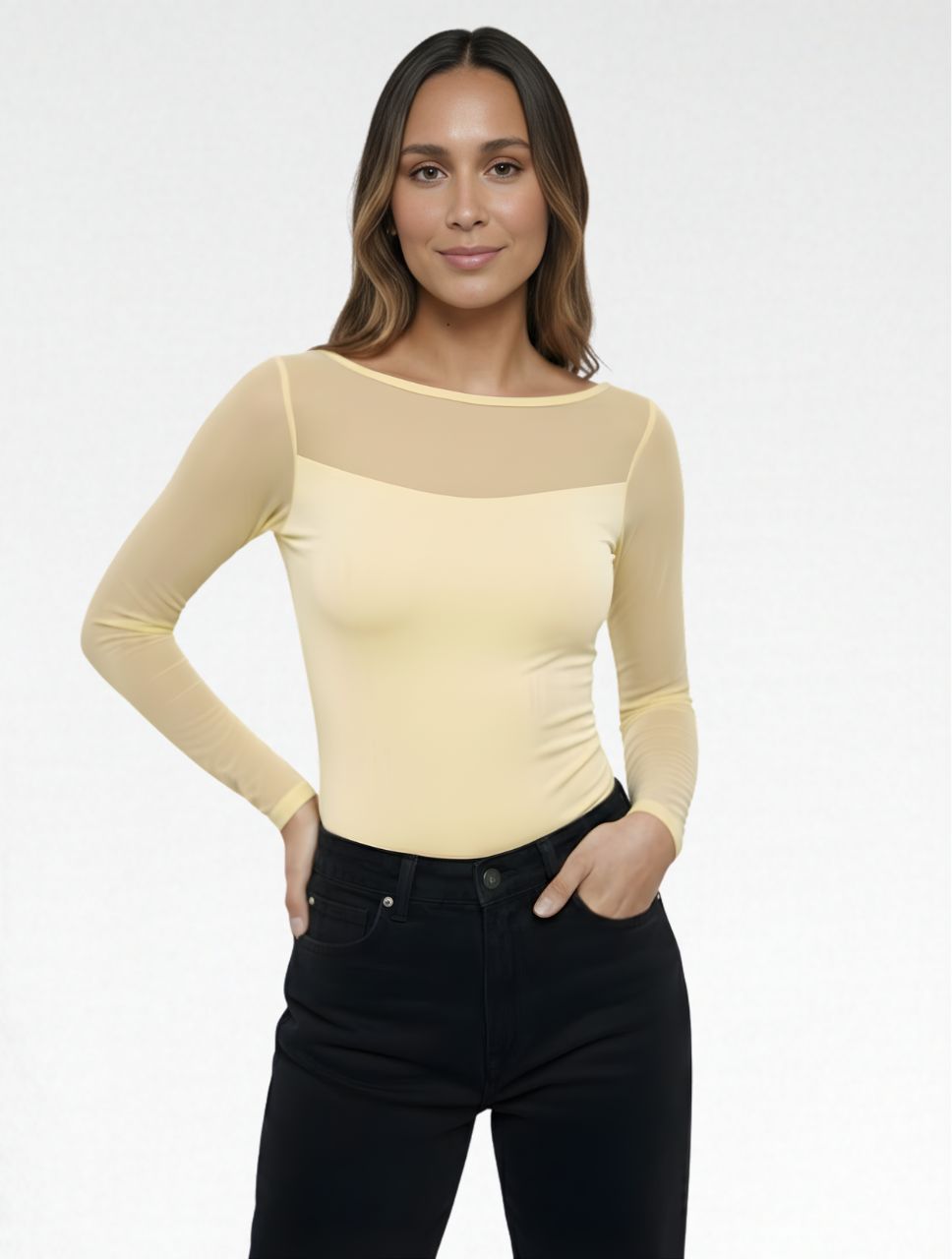 Body Para Mujer Mesh - The Pure