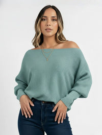 Suéter para Mujer Cuello Bandeja - Samba