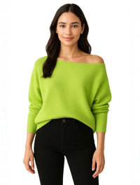 Suéter para Mujer Cuello Bandeja - Samba