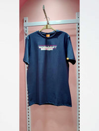 38. Camiseta Azul Floww En Perfecto Estado Artesanal Diseño