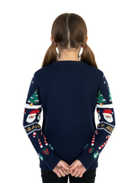 Saco Cuello Redondo Unisex - Saco Navidad Santa Claus Niños