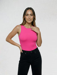 Body para Mujer Cuello Redondo Manga Sisa - Simona