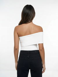 Body para Mujer Escote Strapless con Banda Penelope Elegante Textura