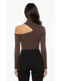 Body Para Mujer Cuello Asimétrico - The Flow