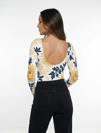 Body para Mujer Estampado Floral- The Bloom Exclusivo Estilo