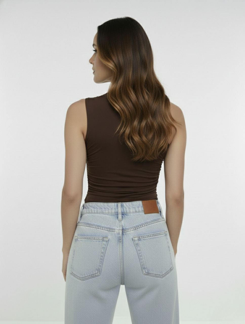 Body para Mujer Escote Asimétrico Arrecife Exclusivo Diseño