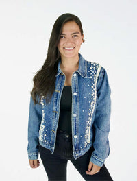 Chaqueta para Mujer Denim Perlas - The Explorer