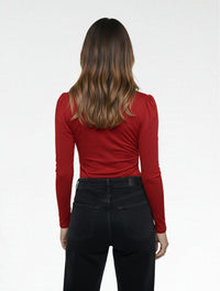 Body Para Mujer Cruzado The Clay Elegante Detalle