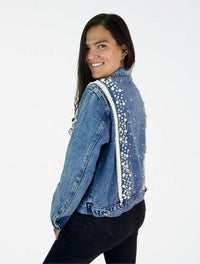 Chaqueta para Mujer Denim Perlas - The Explorer