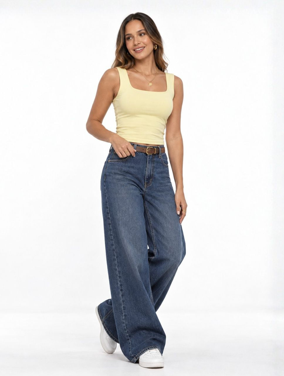 The Navy Blusa
