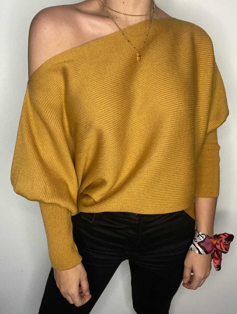 Suéter para Mujer Cuello Bandeja - Samba
